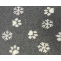 Deka VetBed Limited snehová vločka sivá limitovaná edícia